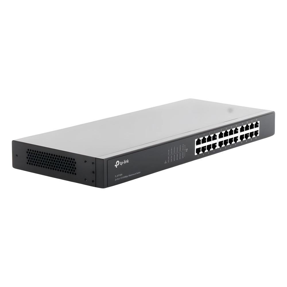 Switch no administrable de 24 puertos 10/100 Mbps para montaje en rack - Imagen 3