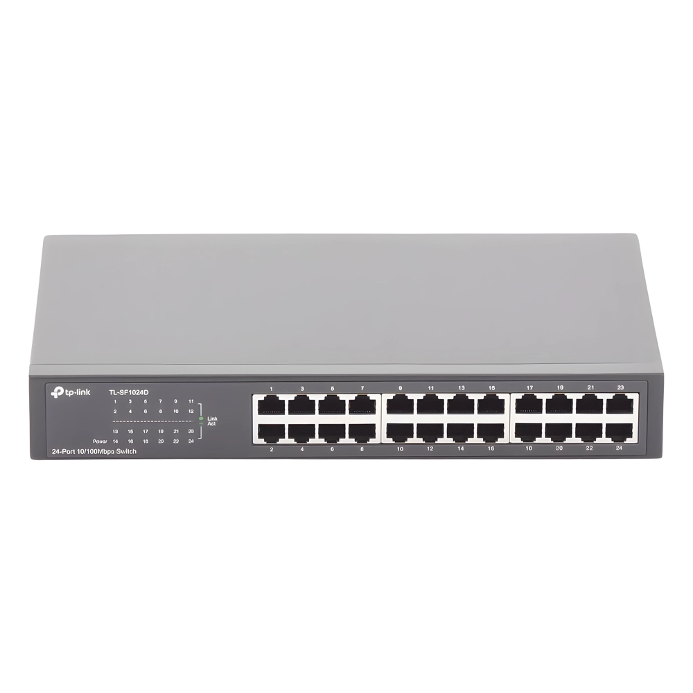 Switch no administrable de 24 puertos 10/100 Mbps para escritorio/rack - Imagen 2