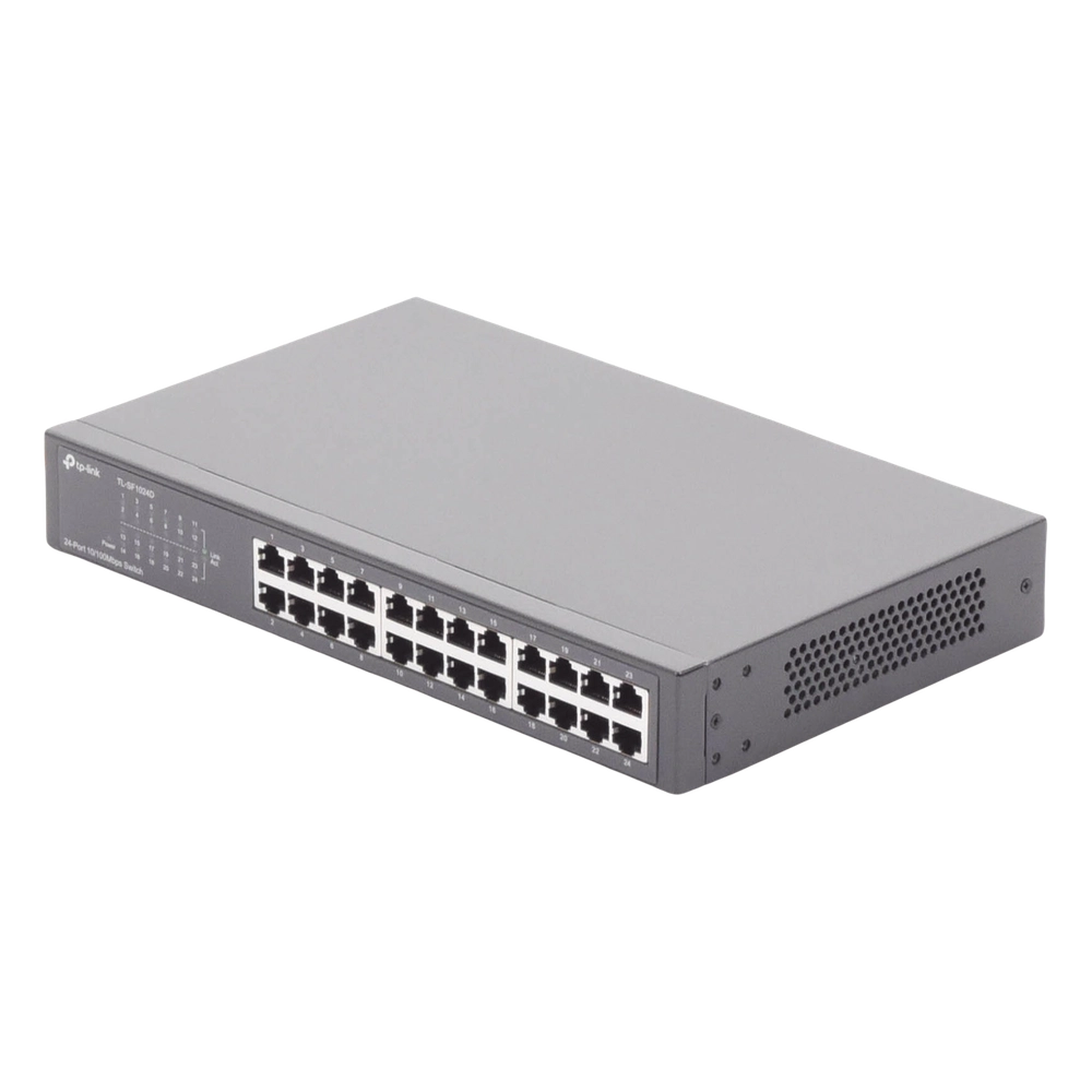Switch no administrable de 24 puertos 10/100 Mbps para escritorio/rack - Imagen 3