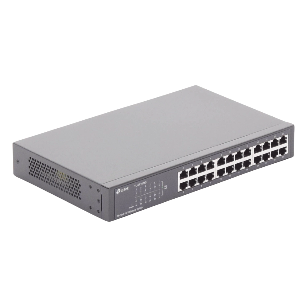 Switch no administrable de 24 puertos 10/100 Mbps para escritorio/rack - Imagen 5