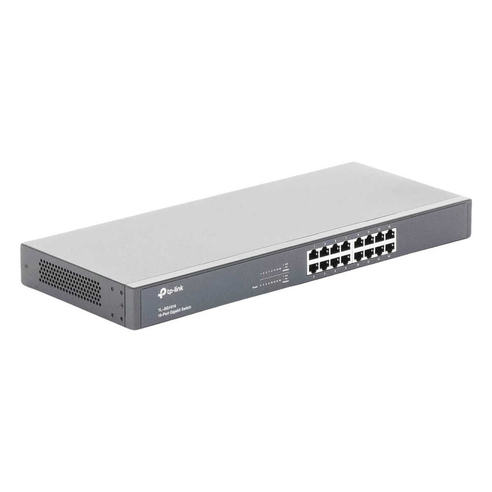 Switch Gigabit no administrable de 16 puertos 10/100/1000 Mbps para rack - Imagen 2