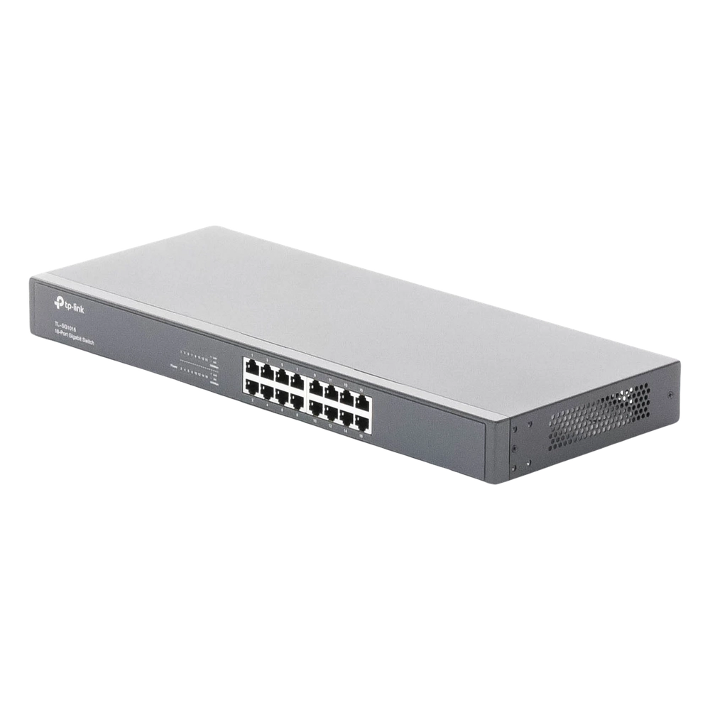 Switch Gigabit no administrable de 16 puertos 10/100/1000 Mbps para rack - Imagen 4