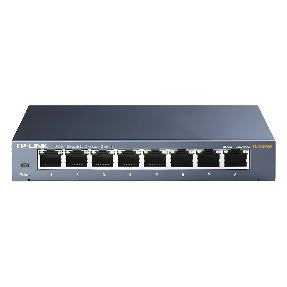 Switch Gigabit no administrable de 8 puertos 10/100/1000 Mbps - Imagen 2