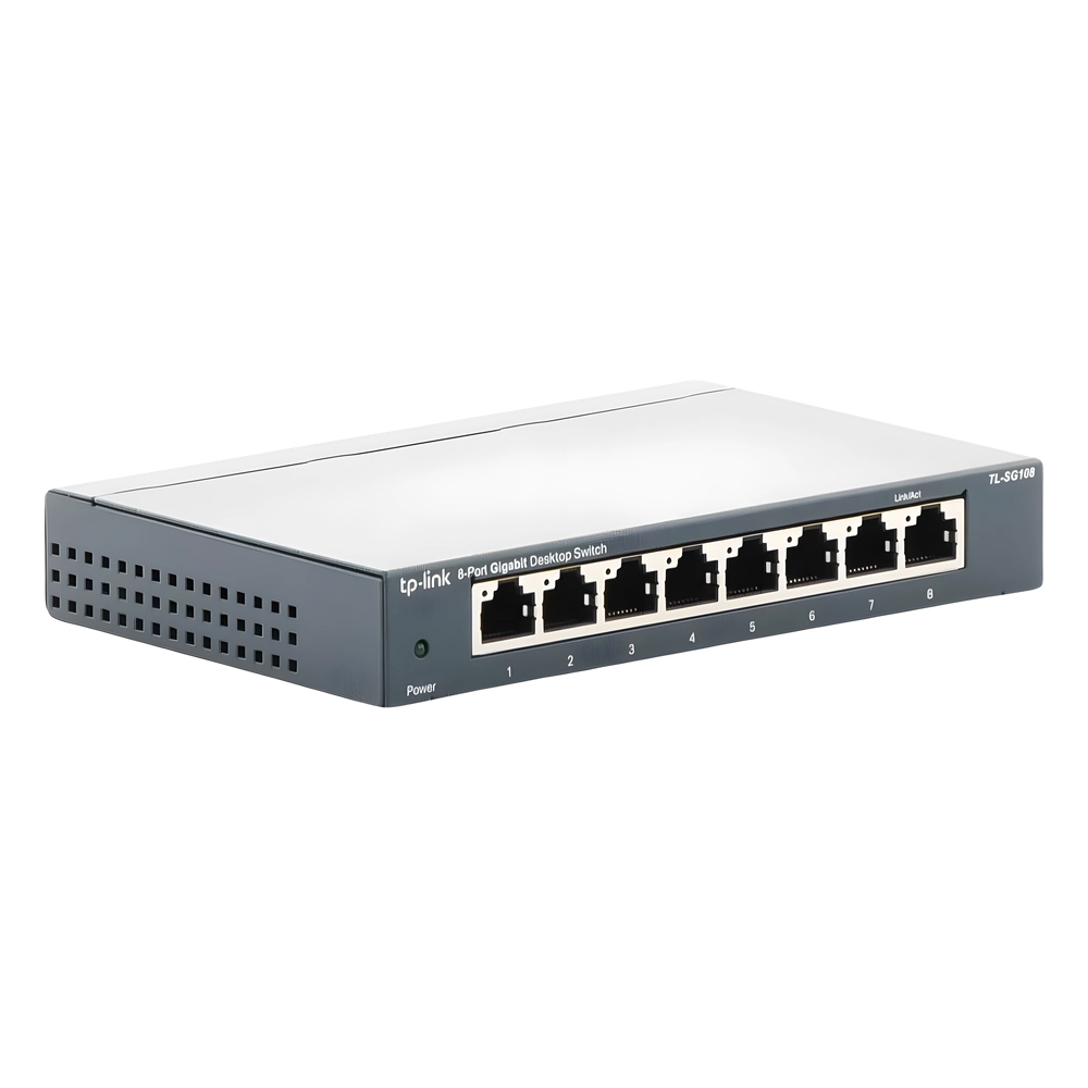 Switch Gigabit no administrable de 8 puertos 10/100/1000 Mbps - Imagen 3