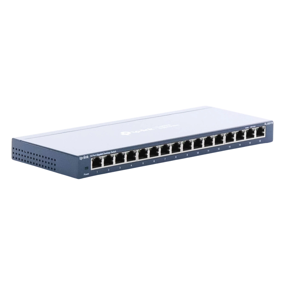 Switch Gigabit no administrable de 16 puertos 10/100/1000 Mbps para escritorio - Imagen 4