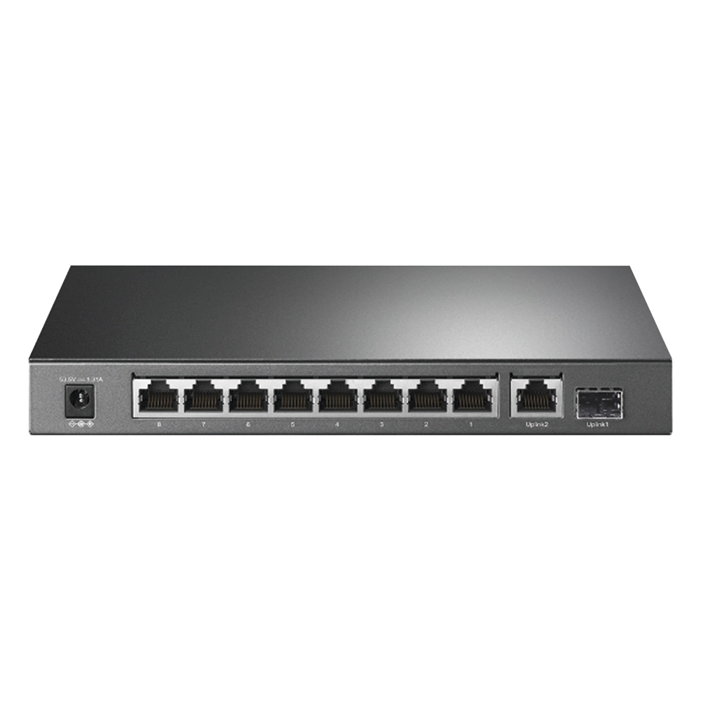 Switch de escritorio PoE+, no Administrable 8 puertos 10/100/1000 Mbps + 1 puertos 10/100/1000 Mbps (Uplink) + 1 puerto SFP, 63W - Imagen 3