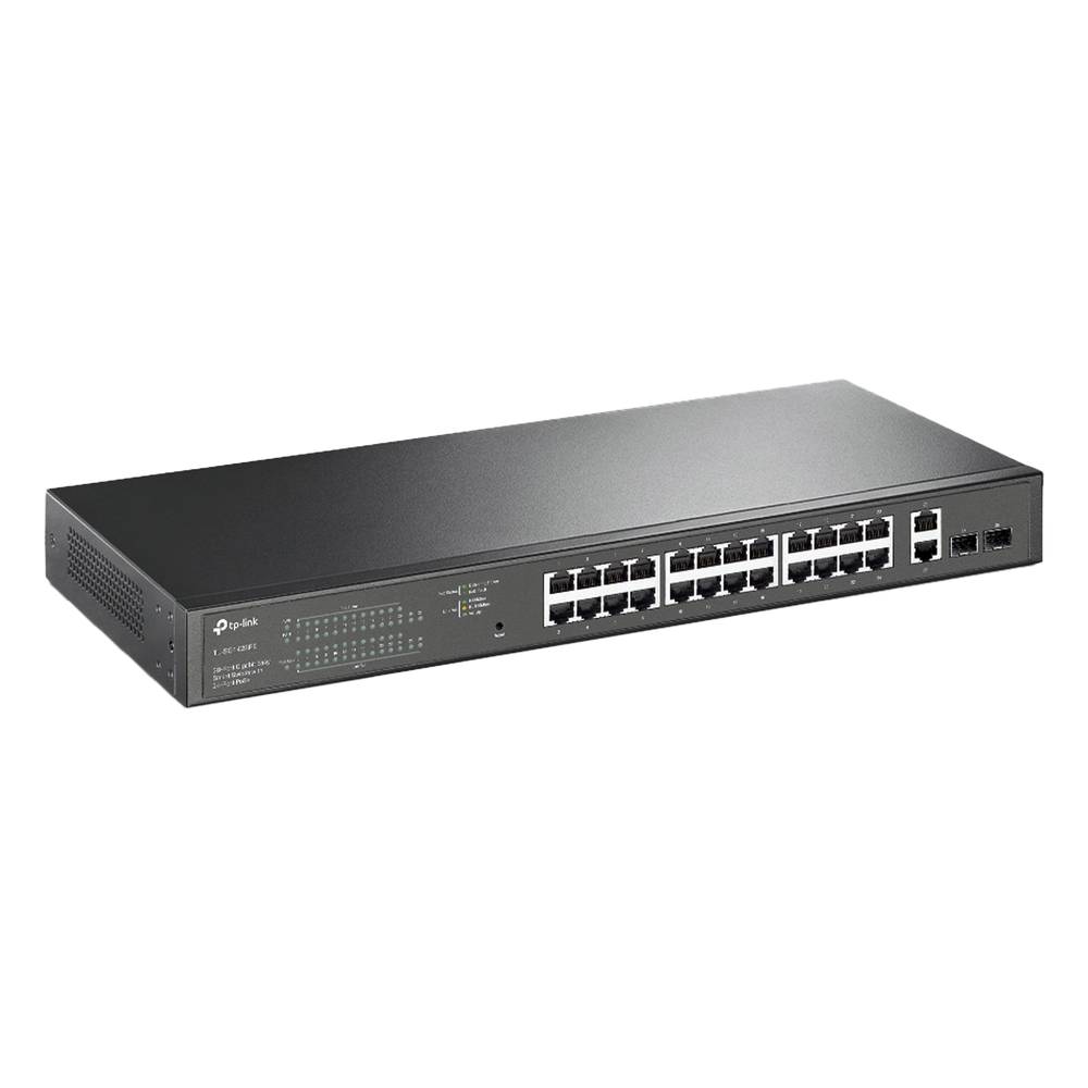 Switch PoE Administrable 24 puertos 10/100/1000 Mbps / 2 puertos SFP / 24 puertos PoE af/at / Presupuesto PoE 250W / - Imagen 3