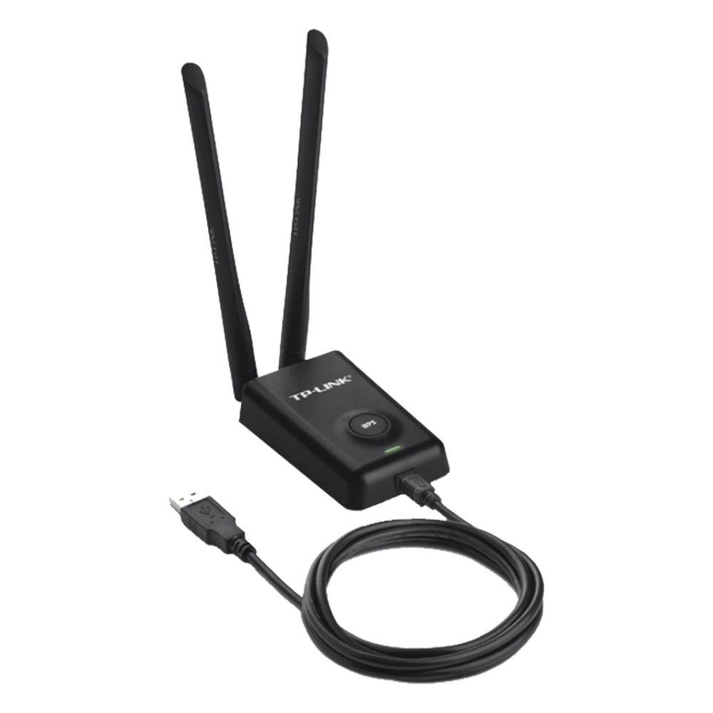Adaptador de alta potencia USB inalámbrico/ WiFi N 300 Mbps / Frecuencia de 2.4 GHz / 2 Antenas Externas de 5 dBi / Compatibilidad Windows y Linux - Imagen 4