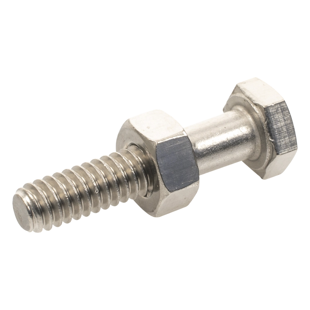 Paquete de 6 tornillos con tuercas de acero inoxidable 1/4 x 1 1/4”. - Imagen 3