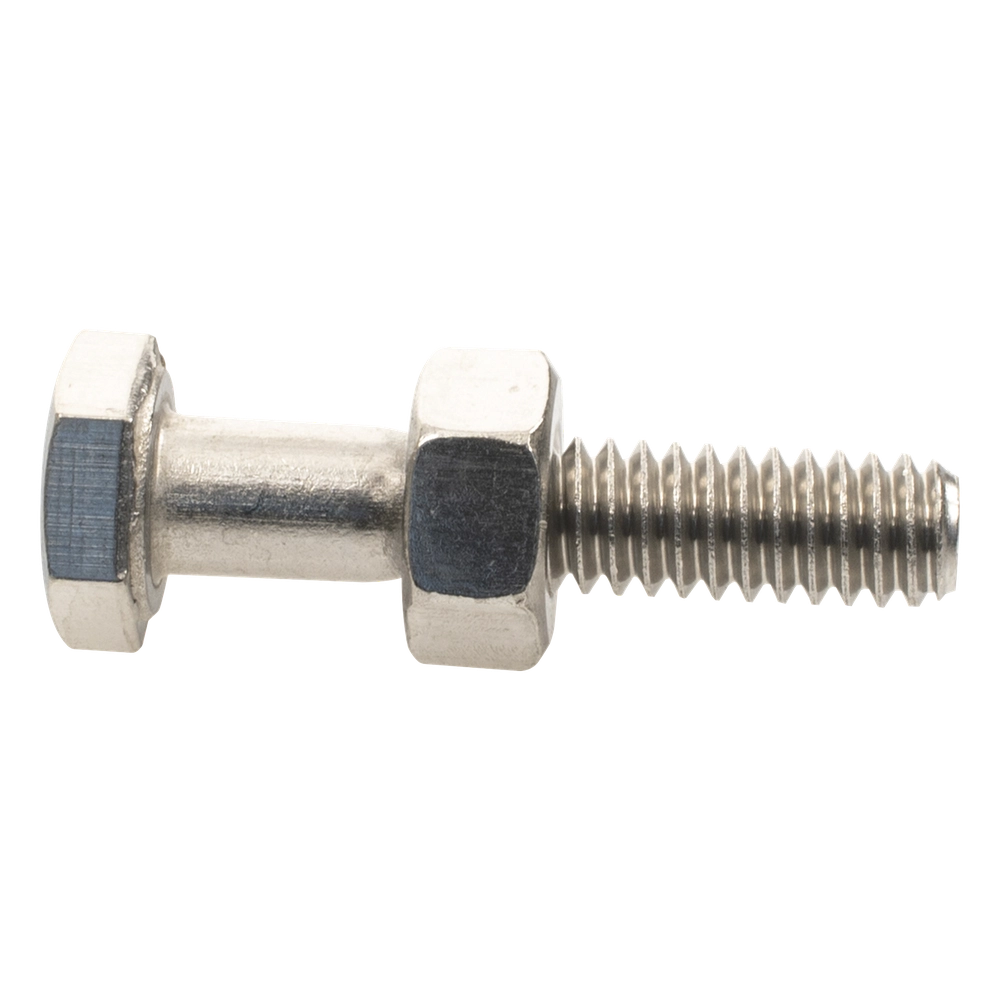 Paquete de 6 tornillos con tuercas de acero inoxidable 1/4 x 1 1/4”. - Imagen 5