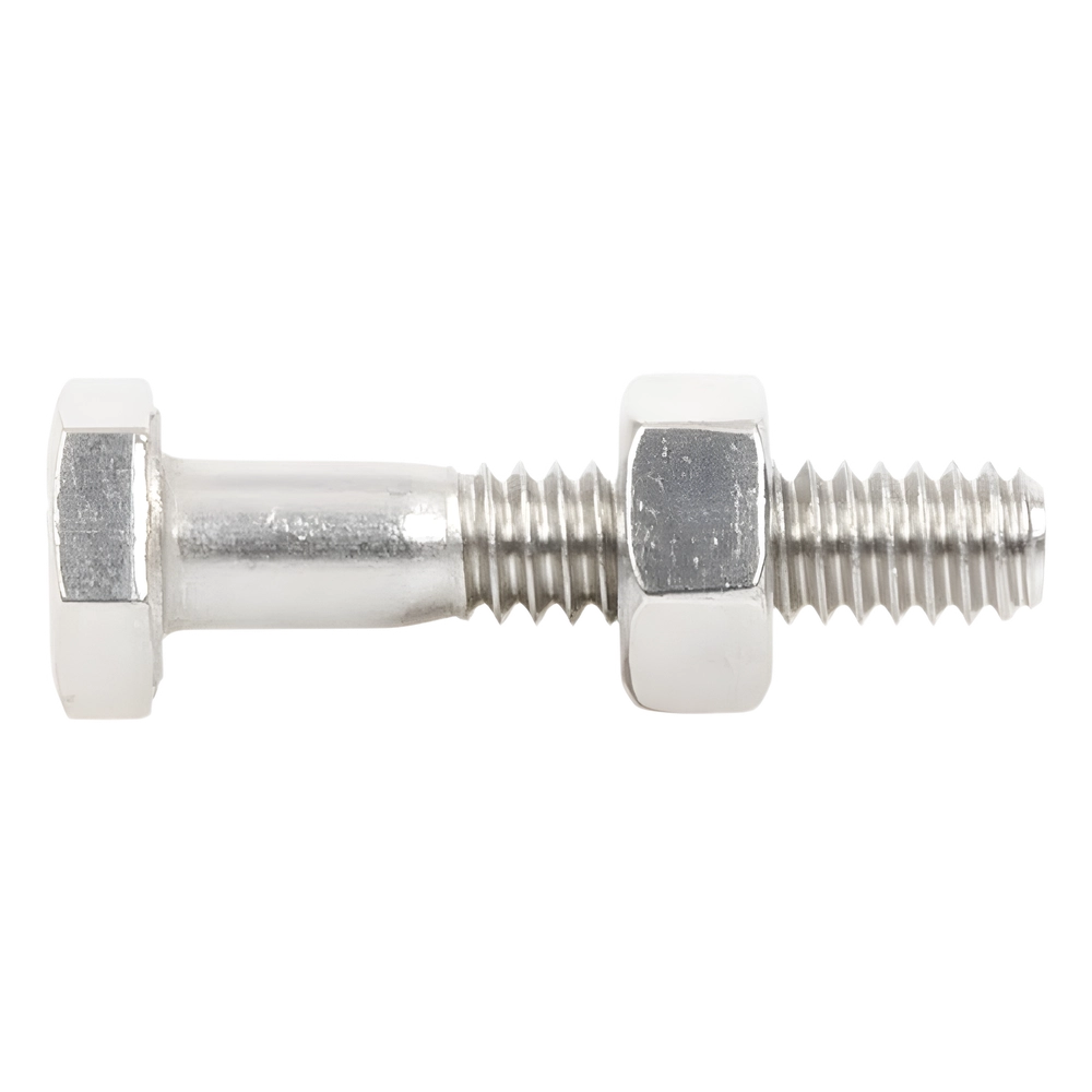 Paquete de 6 tornillos con tuercas de acero inoxidable 1/4 x 1 1/4”. - Imagen 6
