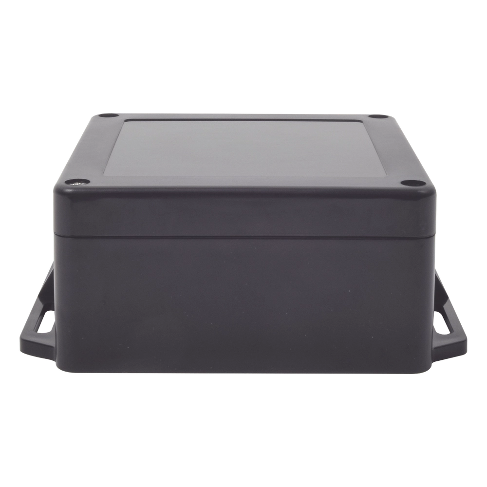 Gabinete Plástico Negro para Exterior (IP65) de 120 x 120 x 60 mm Cierre por Tornillos. - Imagen 2
