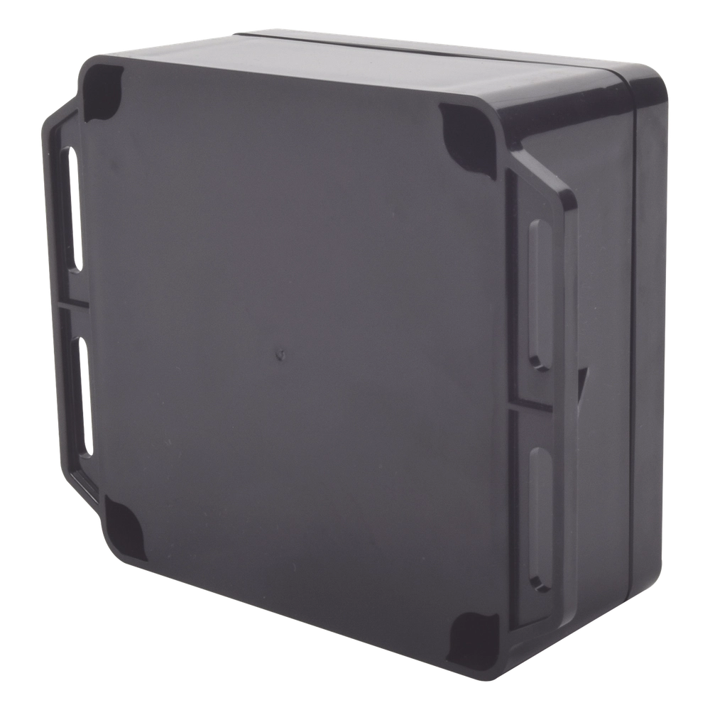 Gabinete Plástico Negro para Exterior (IP65) de 120 x 120 x 60 mm Cierre por Tornillos. - Imagen 4