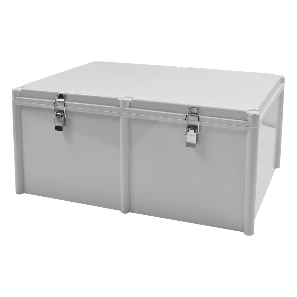 Gabinete Plástico para Exterior (IP65) de 560 X 380 x 265 mm Cierre por broche.