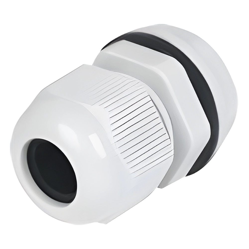 Conector Plástico Tipo Glándula para Cable de 6 a 12 mm de Diámetro.
