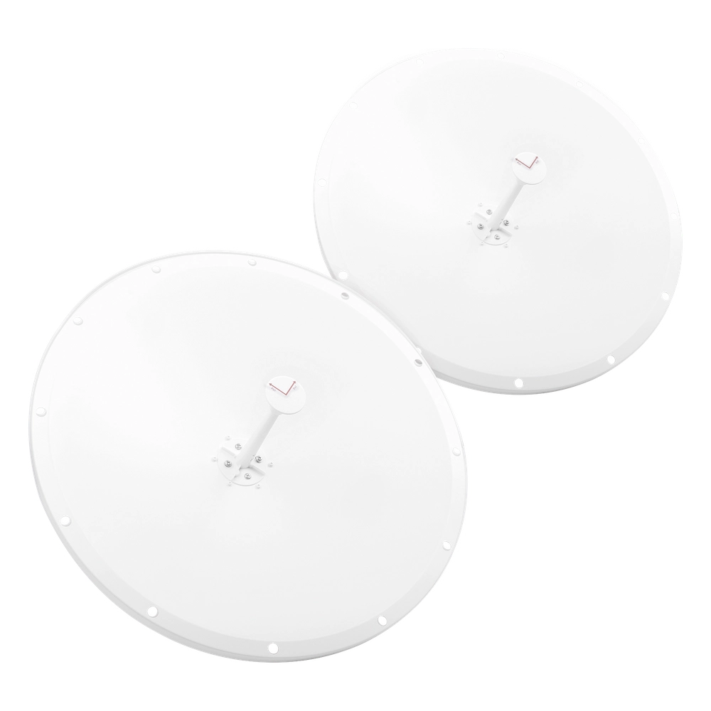 Antena Parabólica de Frecuencia Extendida, 4.8 - 6.5 GHz, 28 dBi, Conectores SMA-Macho Inverso
