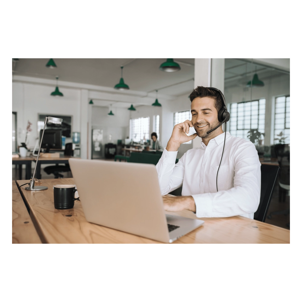 Auriculares Yealink UH42 Mono con cancelación de ruido por USB-C/A e indicador de ocupado, plug and play - Imagen 4
