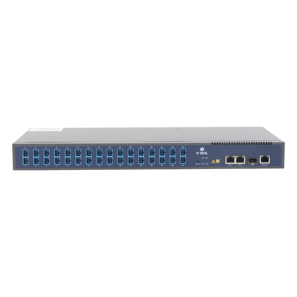 OLT de 1 GPON puerto con Splitter de 1 a 32 SC/UPC Incluido + 3 puertos Uplink (2 puertos Gigabit Ethernet + 1 puerto SFP/SFP+) , hasta 128 ONUS - Imagen 2