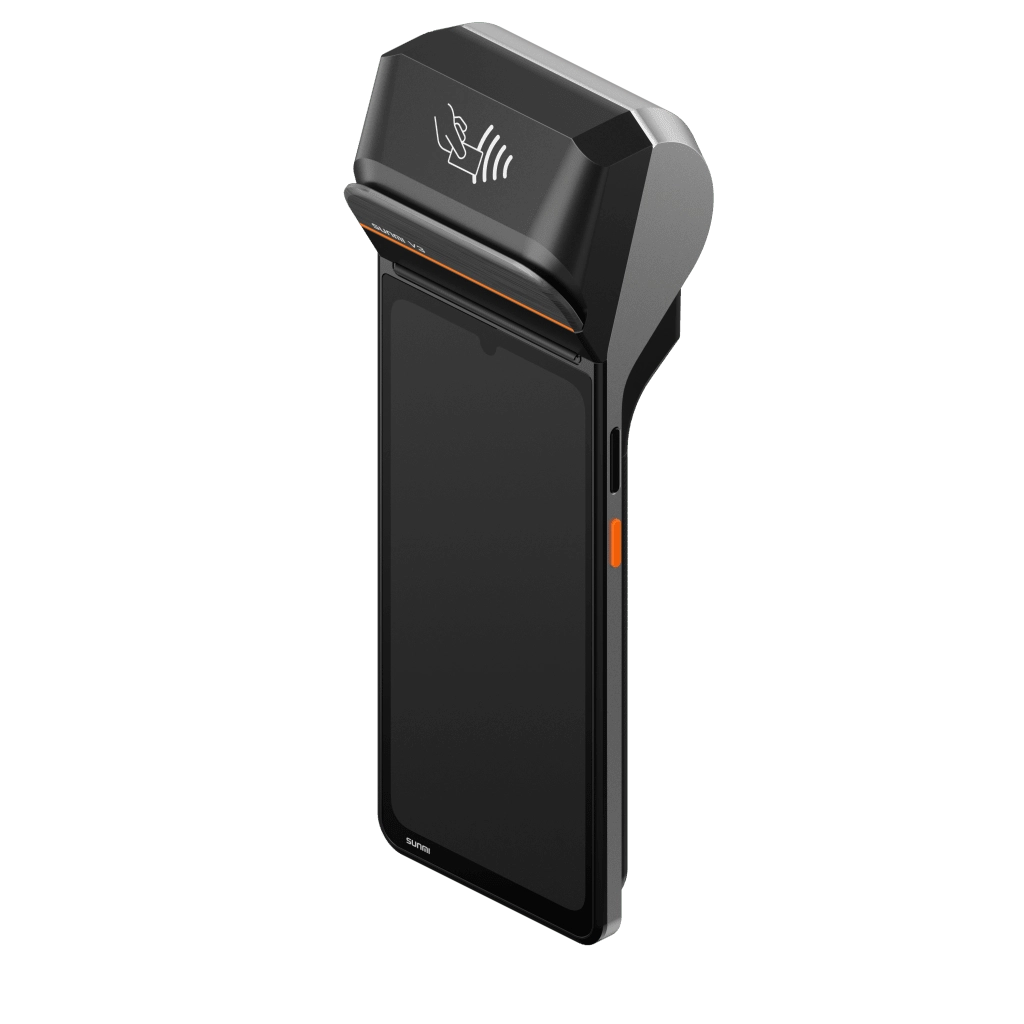 Terminal Móvil Inteligente SUNMI V3 / Pantalla HD+ 6.75" / Procesador Qualcomm Hexa-Core / Impresora Térmica 58 mm / 3GB RAM + 32GB Almacenamiento / Android 13 / 4G LTE / Wi-Fi Dual Band / - Imagen 4