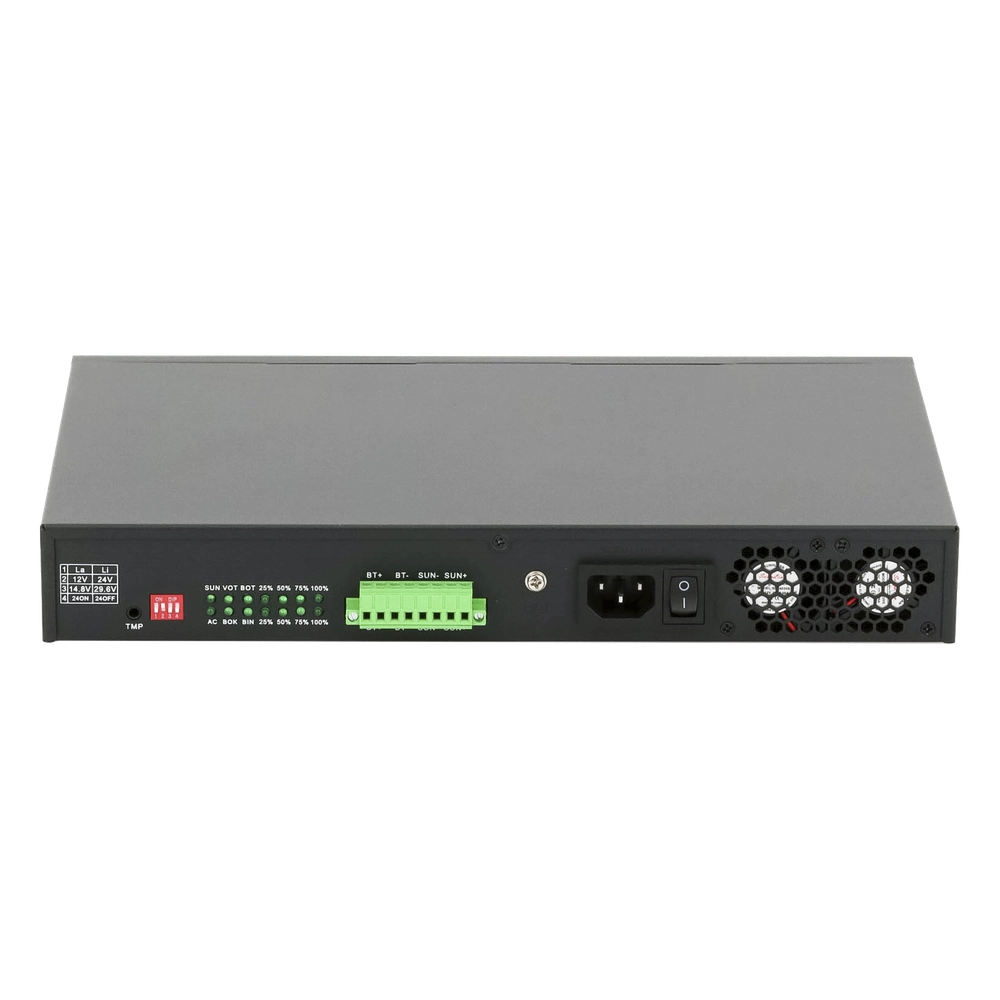 Switch Administrable Capa 2 de 8 puertos 10/100/1000 PoE af/at + 2 x SFP Gigabit, con respaldo para energía solar - Imagen 4