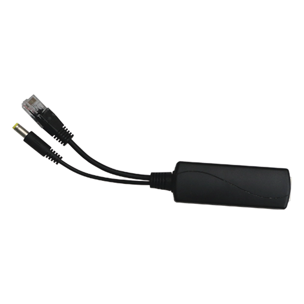 Splitter PoE WI-TEK / Entrada 802.3af/at hasta 30W / Salida 12 Vcc 2A (24W) / Para cámaras IP sin PoE