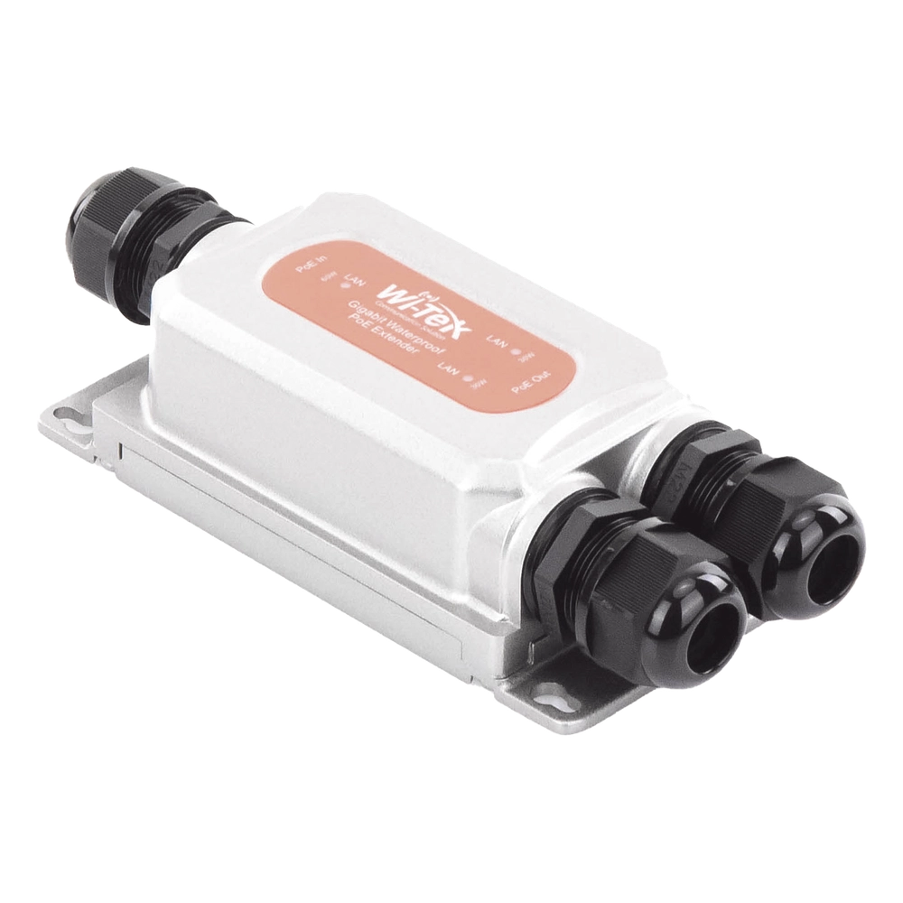 Extensor PoE para exterior / Entrada PoE de 60W y 2 salidas PoE de 30W / Protección IP68 / Ideal Para Aplicaciones de CCTV - Imagen 5