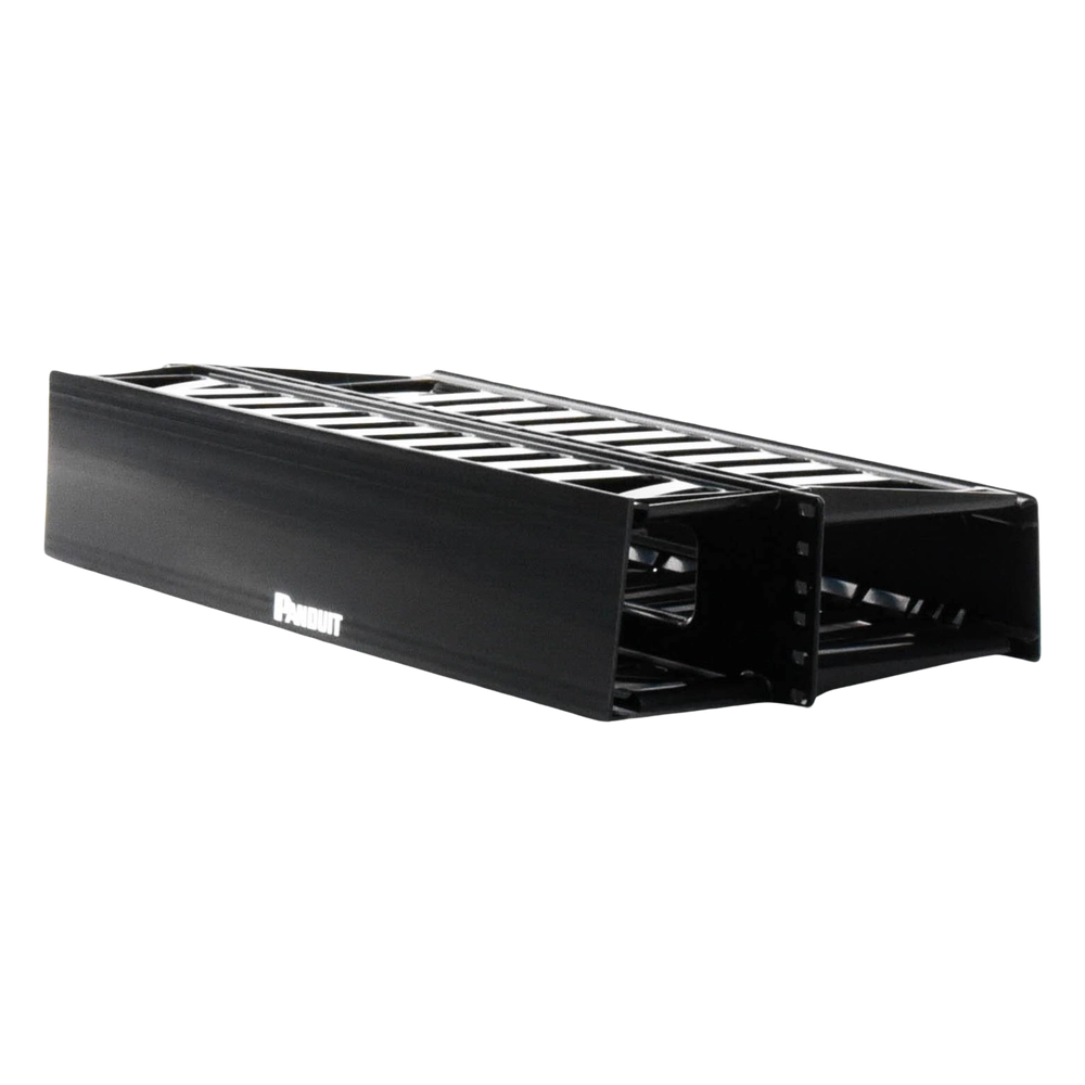 Organizador de Cables Horizontal PatchLink, Doble (Frontal y Posterior), Para Rack de 19in, 2UR - Imagen 3