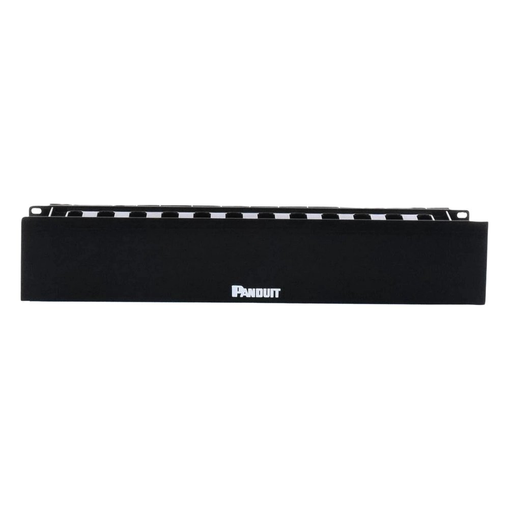 Organizador de Cables Horizontal PatchLink, Sencillo (Solo Frontal), Con Tapa Extendida, Para Rack de 19in, 2UR - Imagen 3