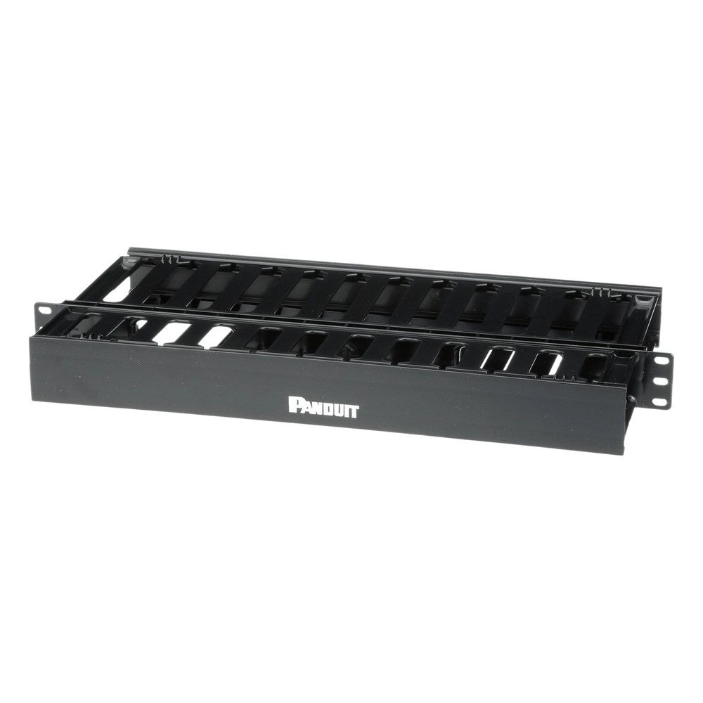 Organizador de Cables Horizontal PatchLink, Doble (Frontal y Posterior), Para Rack de 19in, 1UR - Imagen 3
