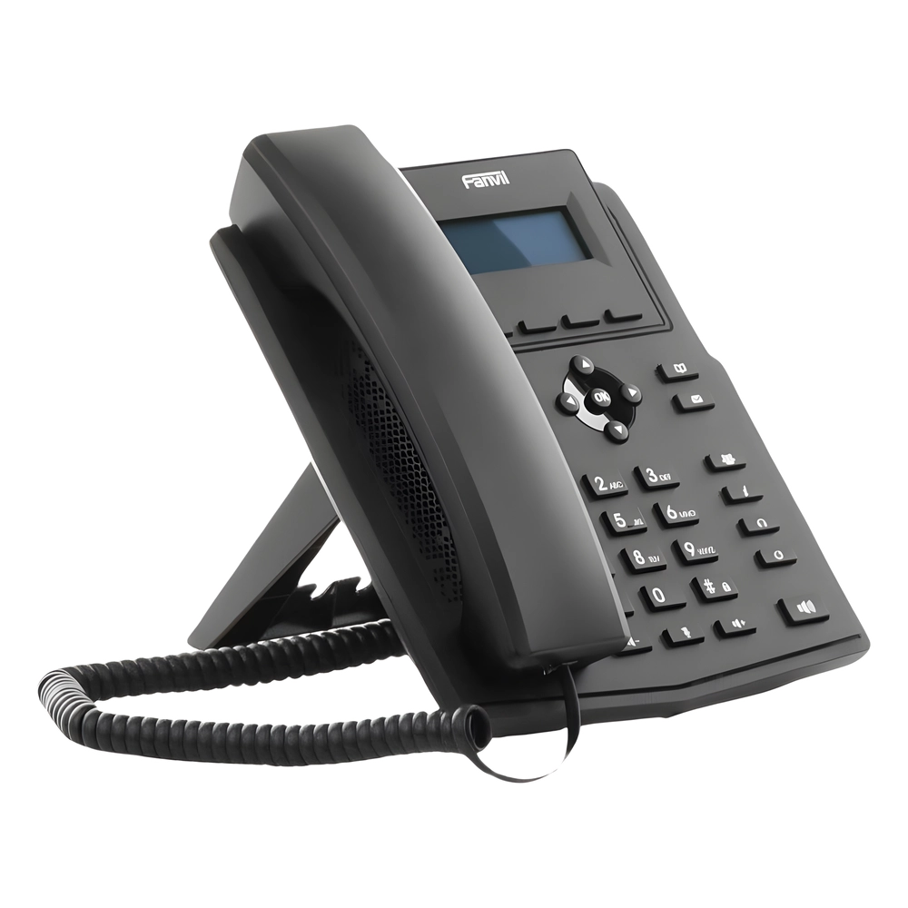 Teléfono IP / 2 Líneas SIP / Pantalla LCD 2.3" 132x64 / Audio HD G.722 y Opus / Conferencia 6 Vías / PoE 802.3af / Puertos Ethernet Duales Gigabit / Soporte EHS - Imagen 4