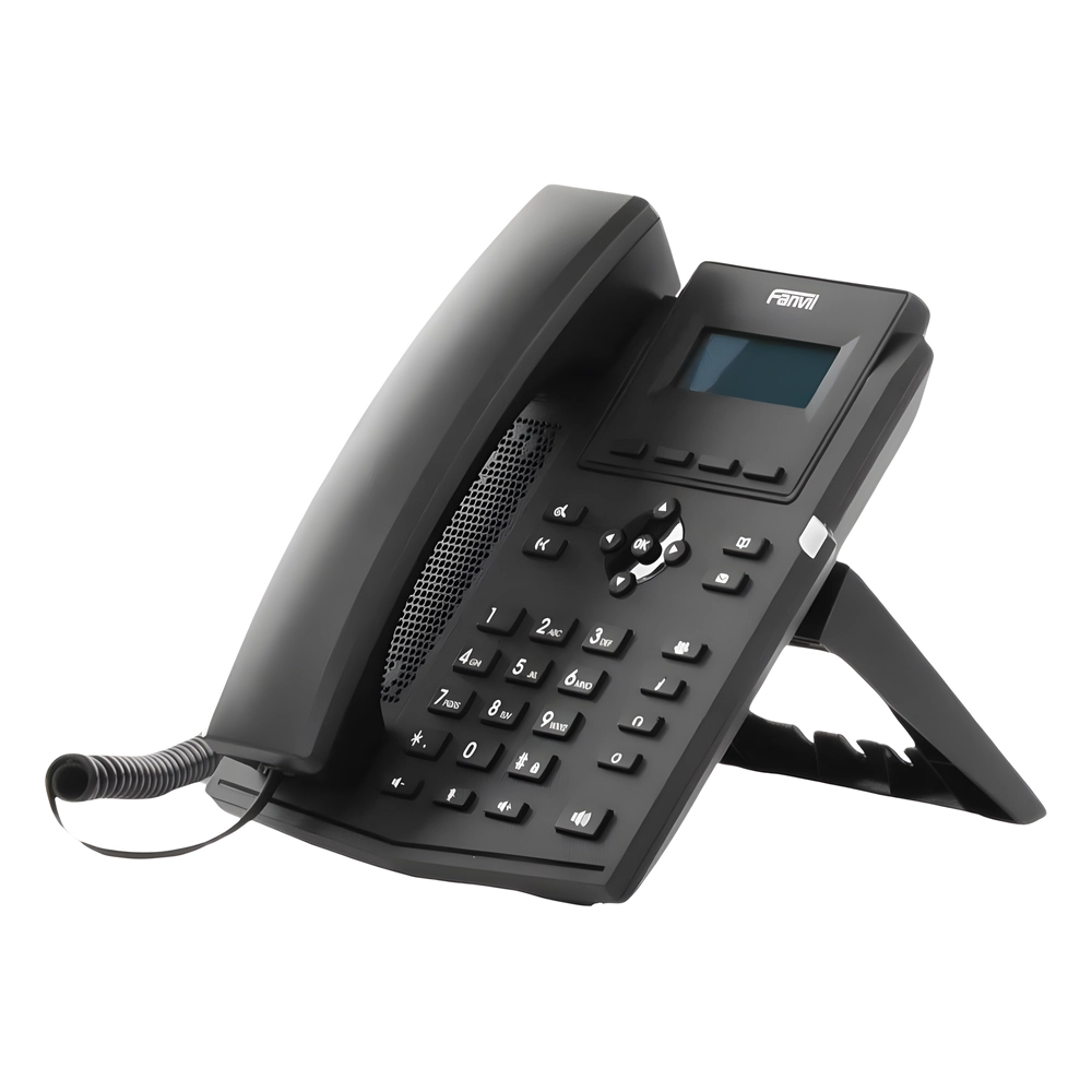 Teléfono IP / 2 Líneas SIP / Pantalla LCD 2.3" 132x64 / Audio HD G.722 y Opus / Conferencia 6 Vías / PoE 802.3af / Puertos Ethernet Duales Gigabit / Soporte EHS - Imagen 6