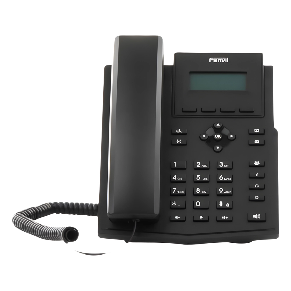 Teléfono IP / 2 Líneas SIP / Pantalla LCD 2.3" 132x64 / Audio HD G.722 y Opus / Conferencia 6 Vías / PoE 802.3af / Puertos Ethernet Duales Gigabit / Soporte EHS - Imagen 7