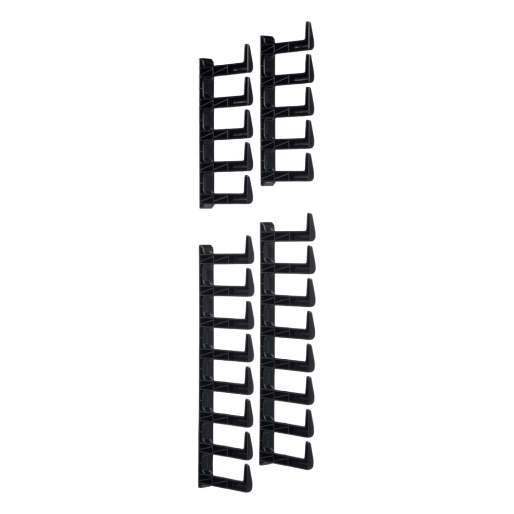 Kit de Dedos Para Administración de Cables en Gabinetes FlexFusion™, de 42 o 45 UR, Dedos de 100 mm de Longitud, Color Negro - Imagen 3