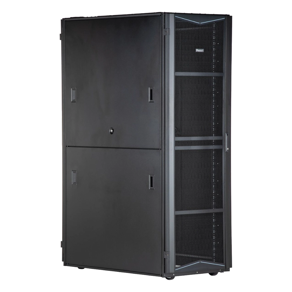 Gabinete FlexFusion para Centros de Datos, 42 UR, 800 mm de Ancho, 1200 mm de Profundidad, Fabricado en Acero, Color Negro - Imagen 3