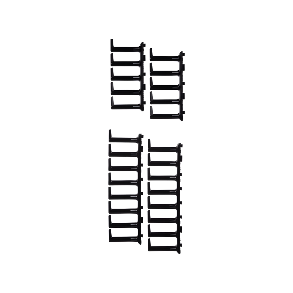 Kit de Dedos Para Administración de Cables en Gabinetes FlexFusion™ Light, de 42 UR, Dedos de 100 mm de Longitud, Color Negro