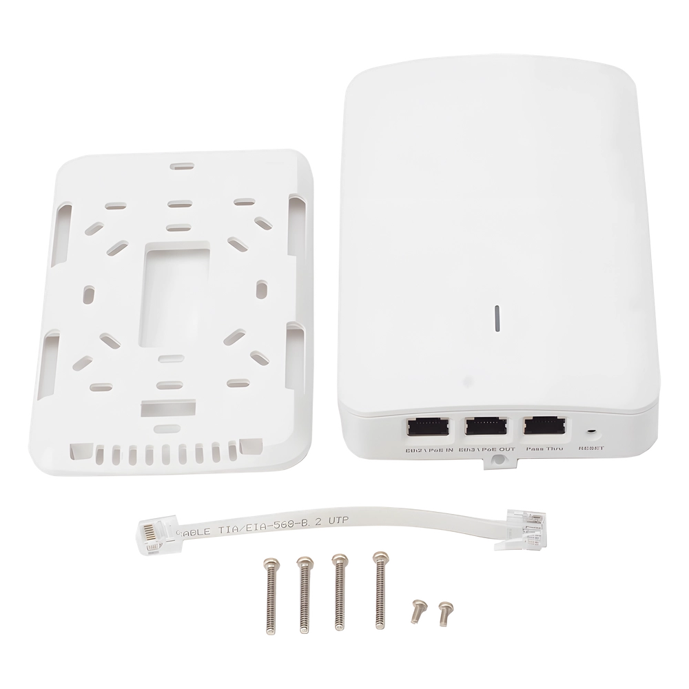 Punto de Acceso Empresarial Wi-Fi 6 / Con diseño para Pared / 3 Puertos Gigabit (1 con Salida PoE) / Doble banda en ( 2.4 y 5 GHz) / Hasta 2.5 Gbps / Gestión desde la Nube / Alimentación PoE af - Imagen 6